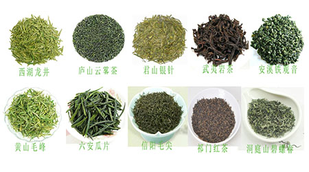 10 знаменитых чаев Китая