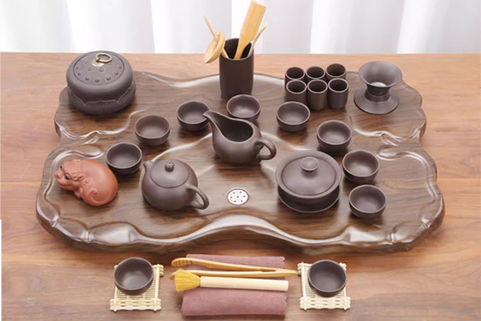 Глиняный набор для чайной церемонии И Лу Цы Е фото