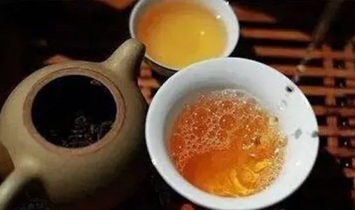 Чайная пена и чайные сапонины