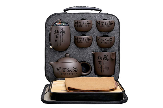 Набор для чайной церемонии Бяньцзе в чемоданчике фото