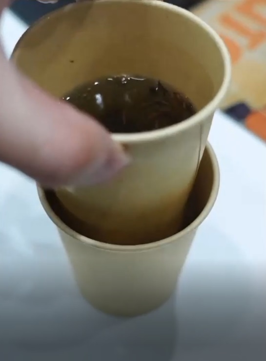 Заваривание в бумажном стаканчике 2 Заваривание в бумажном стаканчике 2