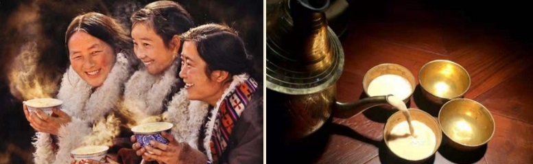 Тибетский чай с маслом